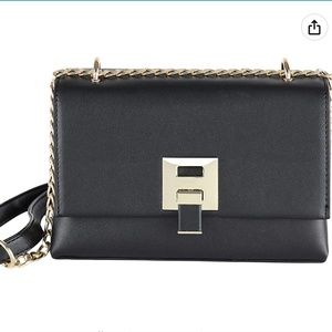 NEW Small Crossbody Fashion Purse with Adjustable Shoulder Strap Black